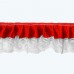 Lace Trim 1.75", 1.25", 3/4" | Red